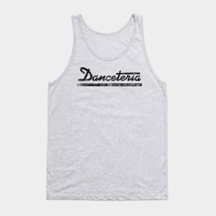 Danceteria - black (distressed) Tank Top